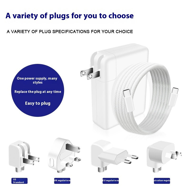 Laptop 140W PD Charger Type-c Port USB-C Data Cable Power Adapter