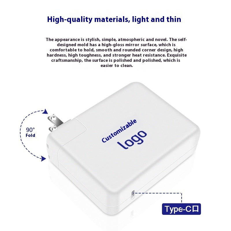 Laptop 140W PD Charger Type-c Port USB-C Data Cable Power Adapter