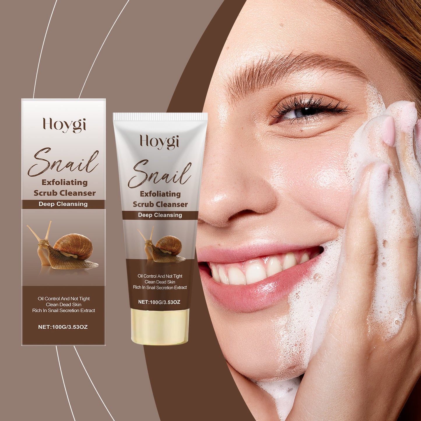 Mild Nourishing Moisturizing Clean Facial Grease Not Tight Facial Cleanser