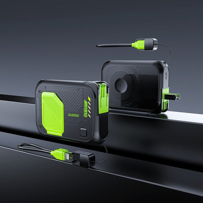 Five-in-one Power Bank Magnetic Wireless Charger With Cable