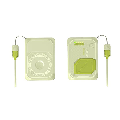 Five-in-one Power Bank Magnetic Wireless Charger With Cable