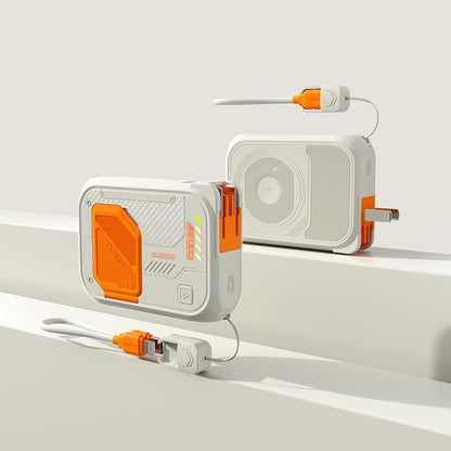 Five-in-one Power Bank Magnetic Wireless Charger With Cable