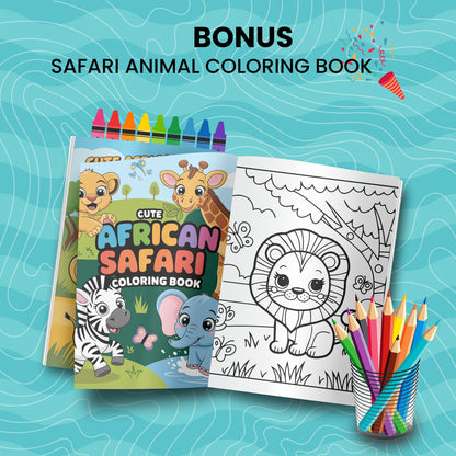 MASKED SUPERHEROES: libro digitale da colorare per bambini in PDF
