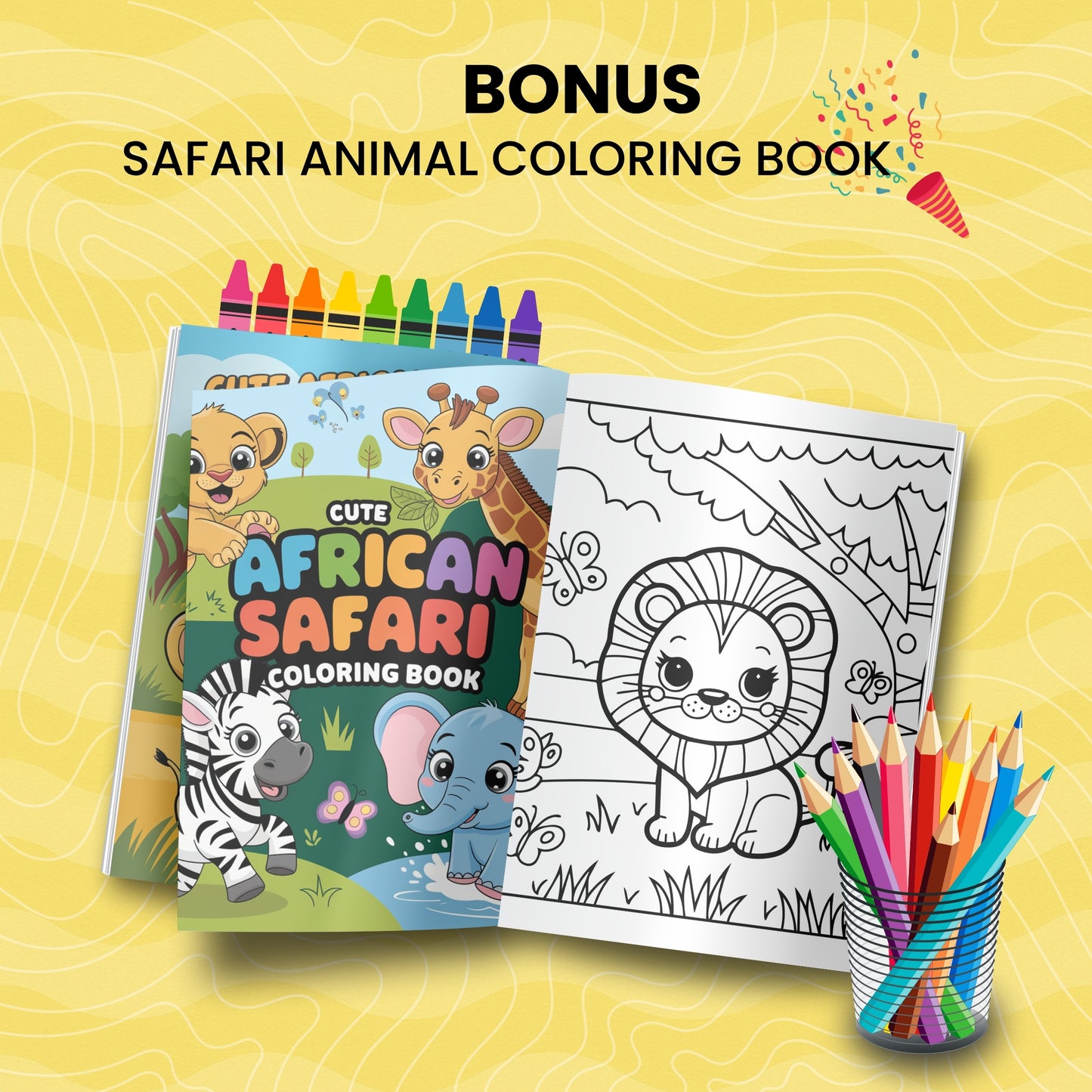 LET'S PLAY WITH BIG BEARS: libro digitale da colorare per bambini in PDF