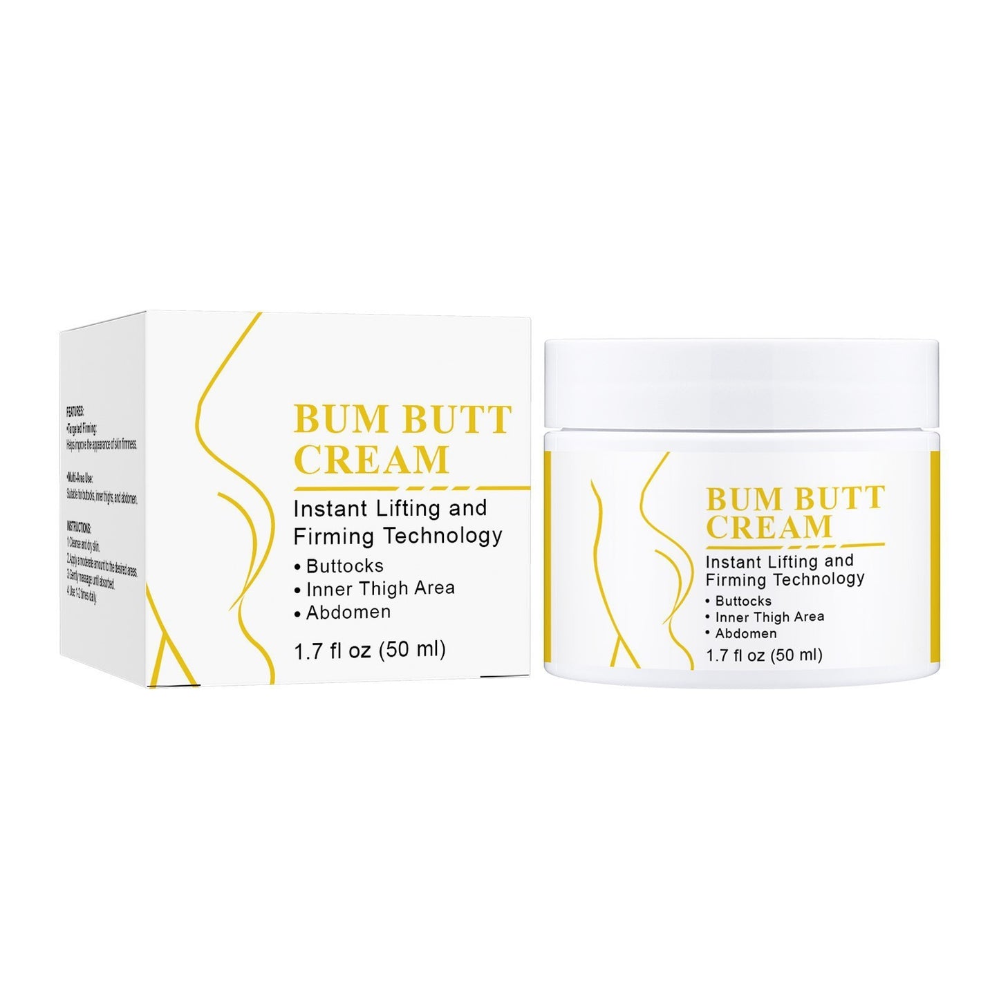 Gentle Care Plump Lifting Hip Skin Nourishing Moisturizing Hip Lifting Body Cream