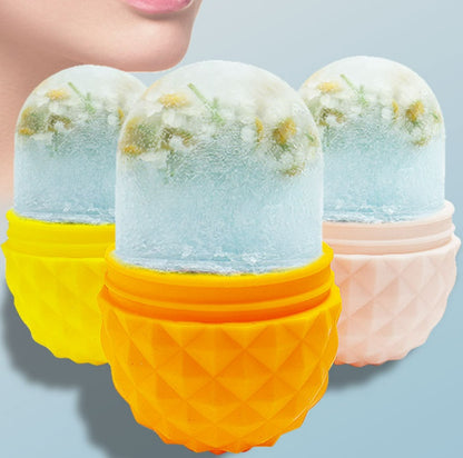 Facial Ice Ice Roller Silicone Mold Face Massage Ice Tray